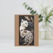 FELINE FINESSE #1 POSTKARTE (Stehend Vorderseite)