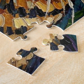 Feline & Floral | Cute Artistic Cat  Puzzle (Seite)