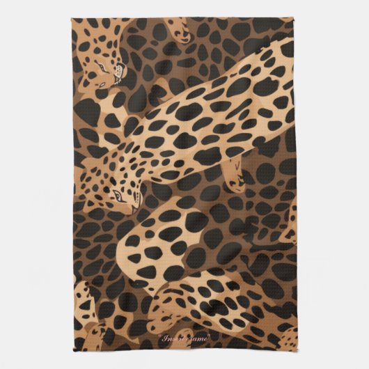 Feline Freckles Geschirrtuch (Vertikal)