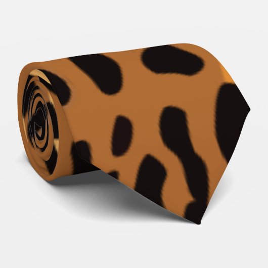 Feline Freckles Krawatte (Gerollt)