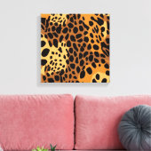 Feline Freckles Leinwanddruck (Insitu (Wohnzimmer))