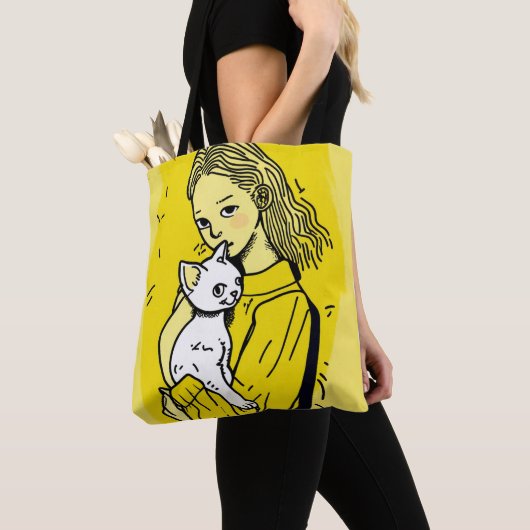 "Feline Friend Carryall: Chic Tasche" Tasche (Von Nahem)