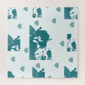 Feline Friends. Adorable Kitten Duo. Puzzle (Horizontal)