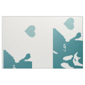 Feline Friends. Adorable Kitten Duo. Stoff (Fat Quarter (45,7 x 55,9 cm))