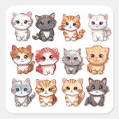 Feline Friends Sticker Collection (Vorderseite)