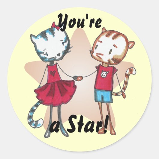 Feline Friends Stickers (Vorderseite)