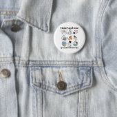 Feline Fun Cat Functional Occupational Therapy Button (Beispiel)