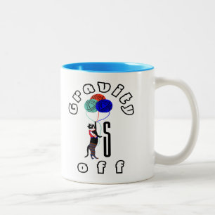 Feline Fun Zweifarbige Tasse