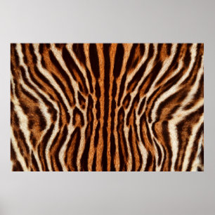 feline fur background poster