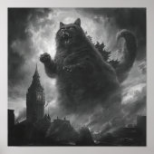 Feline Fury: Catzilla entfesselt Poster (Vorne)
