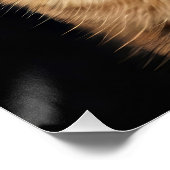 Feline Gaze Poster (Ecke)