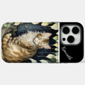 Feline im Regen Case-Mate iPhone Hülle (Rückseite (Horizontal))