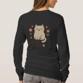 Feline in Bloom T-Shirt (Rückseite)