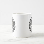 Feline in meinem Cup Kaffeetasse (Mittel)