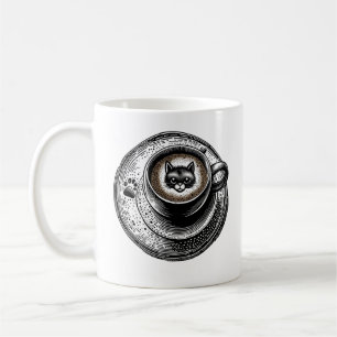 Feline in meinem Cup Kaffeetasse