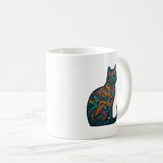 Feline Inferno Kaffeetasse (VorderseiteRechts)