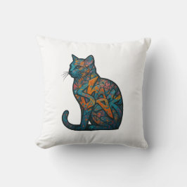 Feline Inferno Kissen