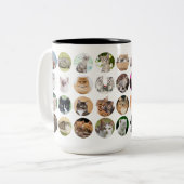 Feline Inspiriert Zweifarbige Tasse (Vorderseite Links)