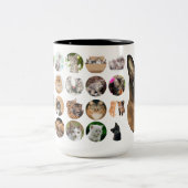 Feline Inspiriert Zweifarbige Tasse (Mittel)