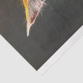 Feline Krieger Katze helle Farben entmutigen Seidenpapier (Ausschnitt)