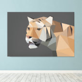 Feline Leinwanddruck (Insitu (Holzboden))