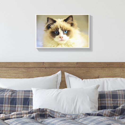 Feline Leinwanddruck (Insitu (Schlafzimmer))