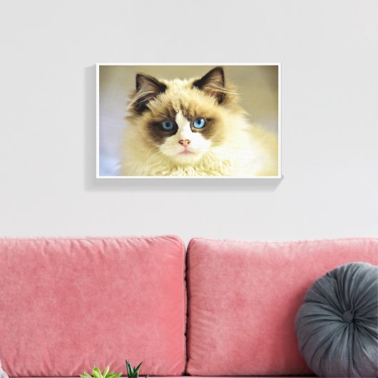 Feline Leinwanddruck (Insitu (Wohnzimmer))