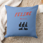 "Feline Majestic". Kissen (Decke)