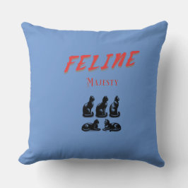 "Feline Majestic". Kissen