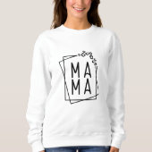 Feline Mama Sweater - Premium Blend Sweatshirt (Vorderseite)