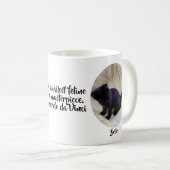 Feline Masterpiece Two Fotos and Names Kaffeetasse (VorderseiteRechts)