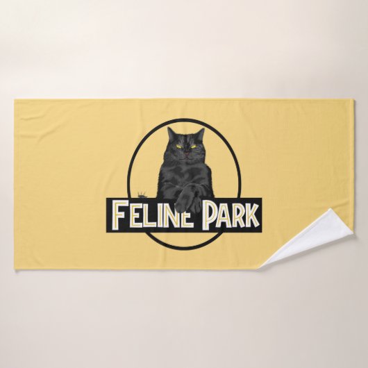 Feline Park Badehandtuch (Badehandtuch)