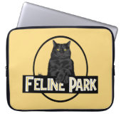 Feline Park Laptopschutzhülle (Vorderseite)