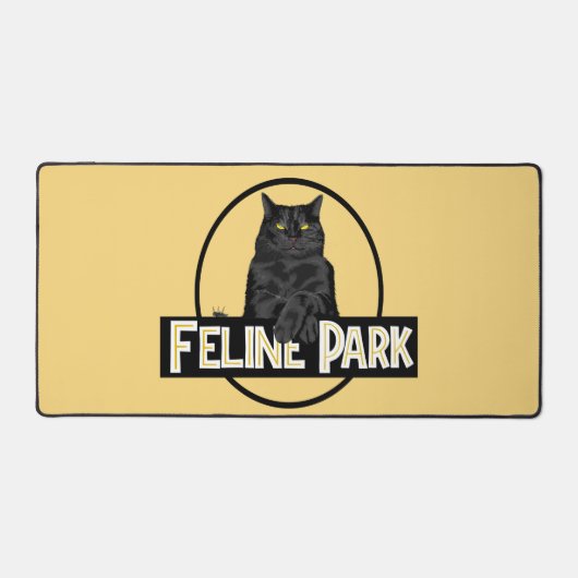 Feline Park Schreibtischunterlage (Vorderseite)