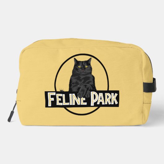 Feline Park Waschbeutel (Rückseite)