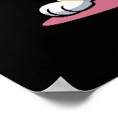 Feline Positivity Mantra Poster (Ecke)