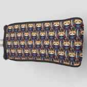 Feline Samurai Warrior Golf Headcover (Vorderseite)