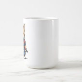 Feline Samurai Warrior Kaffeetasse (Mittel)