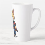 Feline Samurai Warrior Milchtasse (Rechts)