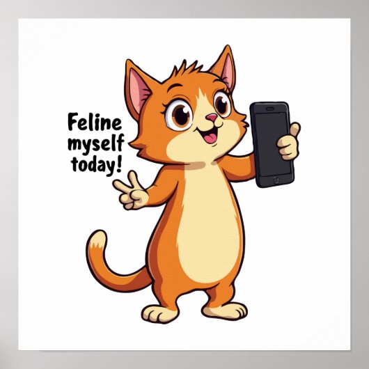 Feline selbst heute poster (Vorne)