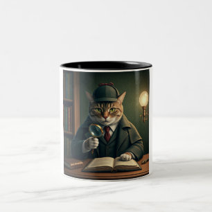Feline Sleuth: Eine geheimnisvolle Tasse