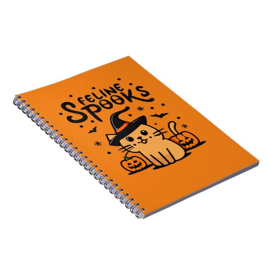 Feline Spooks Notizblock (Rechte Seite)