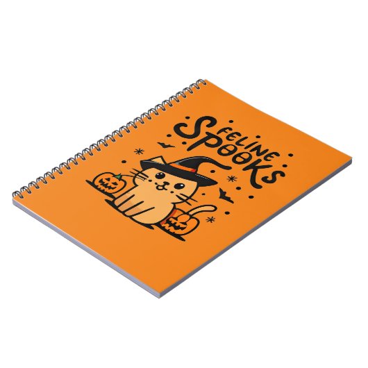 Feline Spooks Notizblock (Linke Seite)