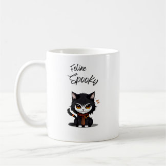 Feline Spooky Halloween Tasse für Katzenliebhaber