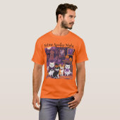 Feline Spooky Night T-Shirt (Vorne ganz)