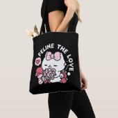 Feline the Liebe - Niedliches Katzen-Design von Va Tasche (Von Nahem)