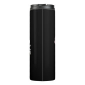 Feline the Liebe - Niedliches Katzen-Design von Va Thermosbecher (Rückseite)