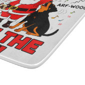 Feline the Noise: Santa’s Musical Mayhem Schneidebrett (Ecke)