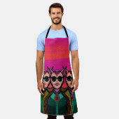 Feline trio schürze (Getragen)
