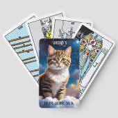 Feline Wisdom Divine Cat Tarot Card Deck Spielkarten (Rückseite)